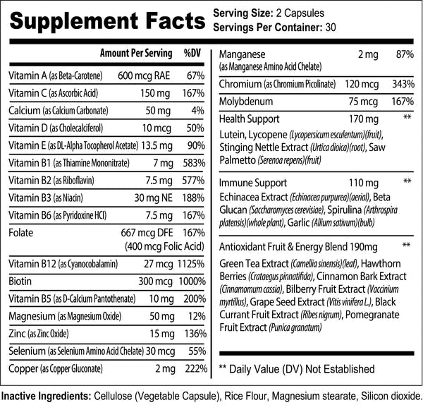 Complete Multivitamins For Men