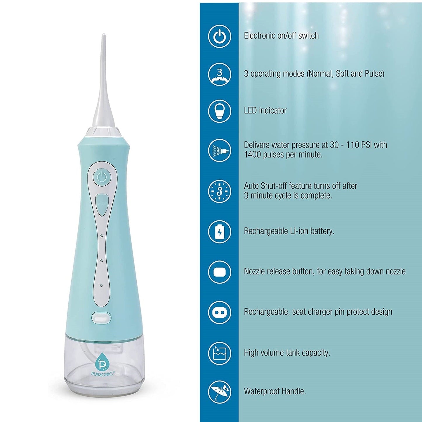 USB Rechargeable Oral Irrigator-4