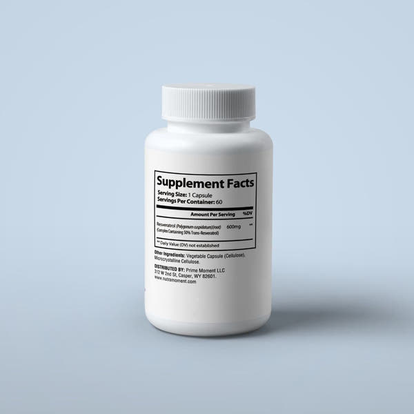 Resveratrol (600mg Trans-Resveratrol )