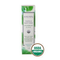 Spearmint Clove Tooth & Gum Tonic - Certified Organic, Vegan & Cruelty-free-3