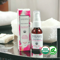 Helichrysum Pomegranate Face Serum for Mature Skin - Certified Organic, Vegan & Cruelty-free-1